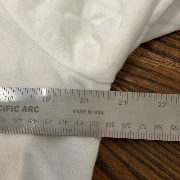 The Upside Women Set Yoga Dark Leggings White Cropped Top Hoodie Sports Size 8 - Picture 11 of 16